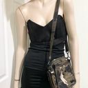 infinity LUG  Can Can Green Camo Nylon RFID Convertible Mini Crossbody Bag Photo 1