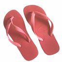 Havaianas Top  𓆉 Flip Flop Sandals 𓆉 Brazilian Beach Sandals 𓆉 Solid Pink Photo 5