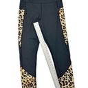 Curves N Combatboots Curves N Combat Boots Black Leopard Leggings Large Photo 2