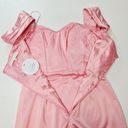 MORE TO COME Bella Off Shoulder Dress in Pink Size XS Photo 9