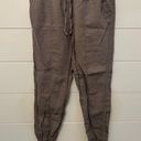 Cynthia Rowley 100% linen joggers Photo 0