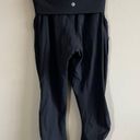 Lululemon  Sunset Salutation Black Cropped Jogger Leggings 4 Photo 9