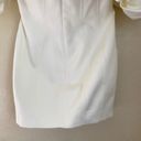 House Of CB  'Selena' Ivory Satin Ruffle Strapless Dress size medium NWOT Photo 9