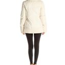 BCBGMAXAZRIA  Cream Puffer Sweater Jacket with knit shawl collar & cuffs size XS Photo 2