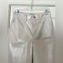 Madewell NWT  The Perfect Vintage Straight Pant: Faux Leather Edition Photo 5