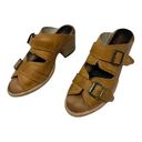 FREEBIRD by Steven Freebird Caprice Leather Buckle Sandals Tan Size 10 Photo 4