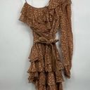 Rococo  Sand Aine One Shoulder Dress in Tan Women's Size Small Photo 2