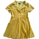 Majorelle  Revolve Retro Mustard Yellow Shirtdress Photo 0