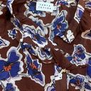 Tanya Taylor  Women's Brown Briella Silk-Blend Floral Top Size 4 Photo 5