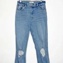 Abercrombie & Fitch  The 90's Straight Ultra a high Rise Jeans Size 28 6 Long Photo 1