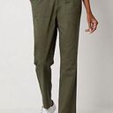 st. john's bay ✨ Utility Womens Mid Rise Regular Fit Ankle Green Sz 8 Pants✨ Photo 2