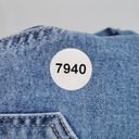 Simple Society  Womens Size 5 / 27 Paper Bag Light Wash Denim Blue Jeans Stretchy Photo 9