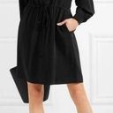 Vince  Shirred Sleeve Silk Dress Photo 0