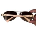 Coach Y2K  wire rim aviator small frame butterfly women's sunglasses FLAWED Photo 1