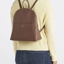 T Tahari Mara Leather Backpack in Cognac Photo 0