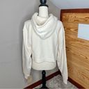 Champion Reverse Weave Natural State Cropped Hoodie Off White Cream Medium NWT Photo 5