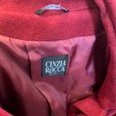 Cinzia Rocca wool cashmere blend longline pea coat size 14 Photo 8