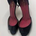 Kate Spade  New York Black Peep Toe Kitten Heels Photo 2