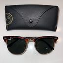 Ray-Ban Tortoise Clubmaster Polorized Photo 3