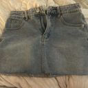 Woman’s Jean Mini Skirt Size XS Photo 0