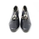 Brighton  Stacey Suede Trim Leather Ankle Booties Black Size 8.5M Photo 1