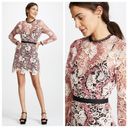 TALULAH  The Passion Long Sleeve Mini Dress In Pink Multi Photo 1