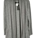 Gibson  Heather Gray Soft Open Cardigan Photo 0