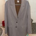 A New Day Oversized Patterned Blazer Photo 0