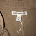 Coldwater Creek A symmetrical vest with button closing by  cotton vest size small Photo 3