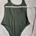 Aerie Dark Green Cheeky One Piece  Swimsuit   Size Large Photo 7