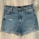 Silver Jeans Highly Desirable High-Rise Cutoff Shorts Blue Denim Size 30 Photo 0