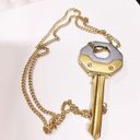 Dolce & Gabbana Authentic  RARE Vintage Large Gold Y2K Key Necklace Photo 6