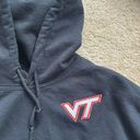 Virginia Tech Hoodie Sweatshirt Black Size L Photo 1