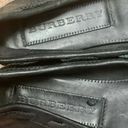 Burberry  Black Brown Vintage NOVA PLAID Ballet FLATS Fabric Leather Size 36 /6US Photo 2