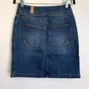 prAna NWT  Broadway Denim Skirt in True Blue Photo 2