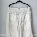 Madewell NWT  Perfect Fit Wide-Leg Utility Pants in Garment-Dyed Canvas sz 31 Photo 8