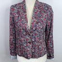 Tommy Hilfiger  floral fitted blazer size small Photo 0