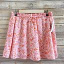 Abound  floral PaperBag mini Skirts pink SMALL Bohemian boho skirt Photo 2