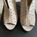 INC I.N.C Beige Studded Suede Booties  Photo 8