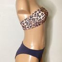 Good American New.  animal print bikini set. XS. (1) retails $169 Photo 4