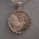 American Eagle mine  gold plated pendant necklace w star details NWOT Photo 3