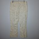 J.Crew  billie demi boot crop ivory embroidered jeans Photo 5