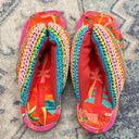 Farm Rio  Toucans Crochet Puffy Sandals Photo 3