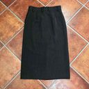 Aritzia  Babaton Black Knee-Length Front Slit Pencil Skirt Size 6 Photo 5