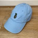 Target Light Blue Pineapple Embroidered Adjustable Strapback Hat Photo 2