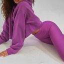 Alo Yoga Alo 7/8 High-Waist Airlift Legging Electric Violet Hi-Rise Waisted Skinny Tights Photo 8