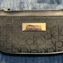 Calvin Klein NWT Vintage  Black Mini Purse Pouchette Wallet Wristlet NEW Photo 1