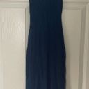 Navy Cutout Dress Blue Photo 1