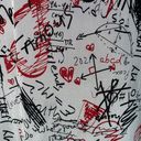 Almost Famous Graffiti Love Print Sheer Duster Photo 6