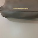 Steve Madden  Light Gray Pleather Tote Bag Photo 1